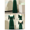 Elegant Beautiful New Fashion Pleat Chiffon Robe de soirée